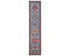 12 Ft Blue Aryana Afghan Hand Knotted Veg Dye Wool Runner Rug
